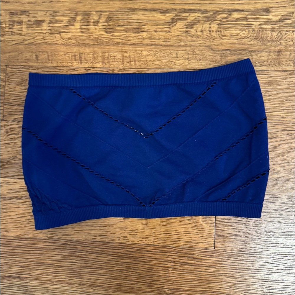 FP Movement Blue Bandeau. NWOT. Size XS/S